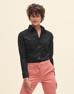 Fruit Of THe Loom LADY LONG SLEEVE OXFORD